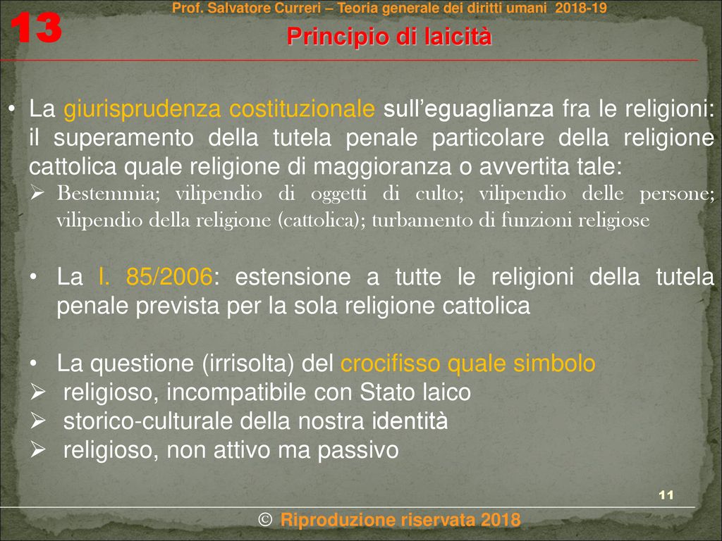 Origini E Significato Del Principio Di Laicita Ppt Scaricare